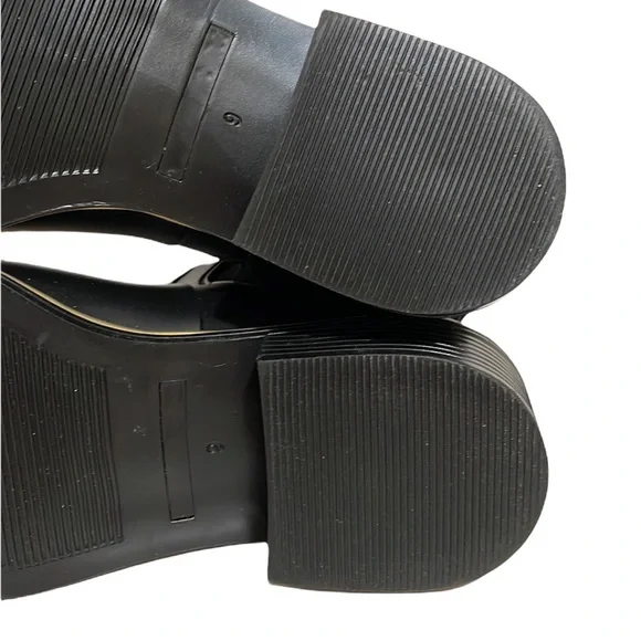 Kate Spade Sedgwick Black Rubber Rain Ankle Boots Size 9 - Picture 11 of 16